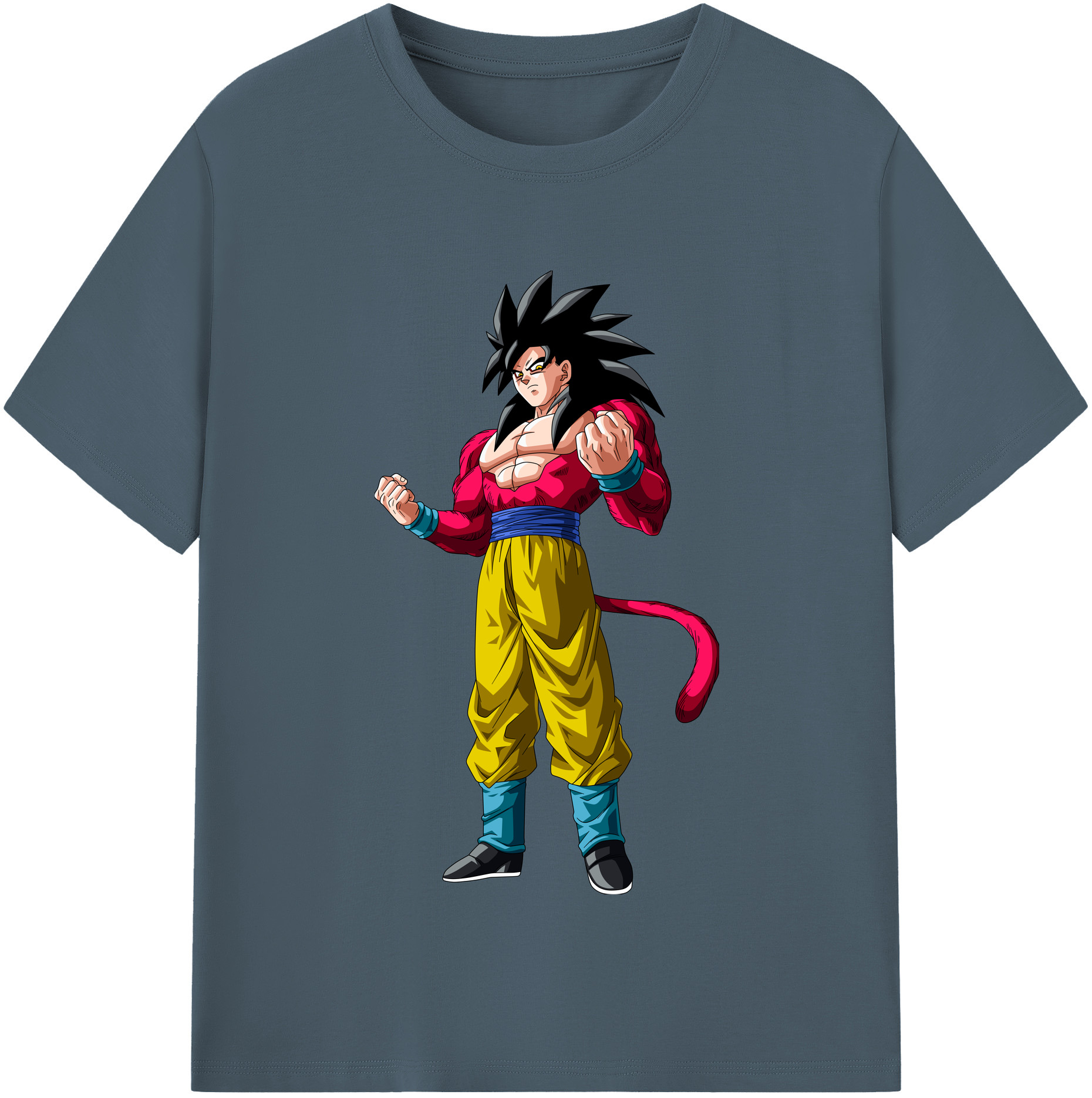 （画像用） ドラゴンボール 孫悟空（そん ごくう）Son Goku カカロット DRAGON BALL Kakarotto 綿100％半袖Tシャツ（フロントプリント）